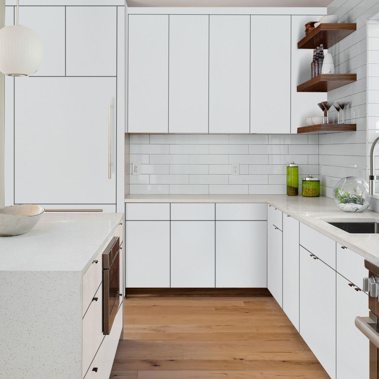 BFL 3502 Satin White (BFL) Laminate sheets